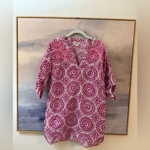 Hatley Fuchsia Mosaic Tunic Swim Cover Up